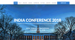 Desktop Screenshot of indiaconference.com